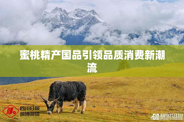 蜜桃精产国品引领品质消费新潮流