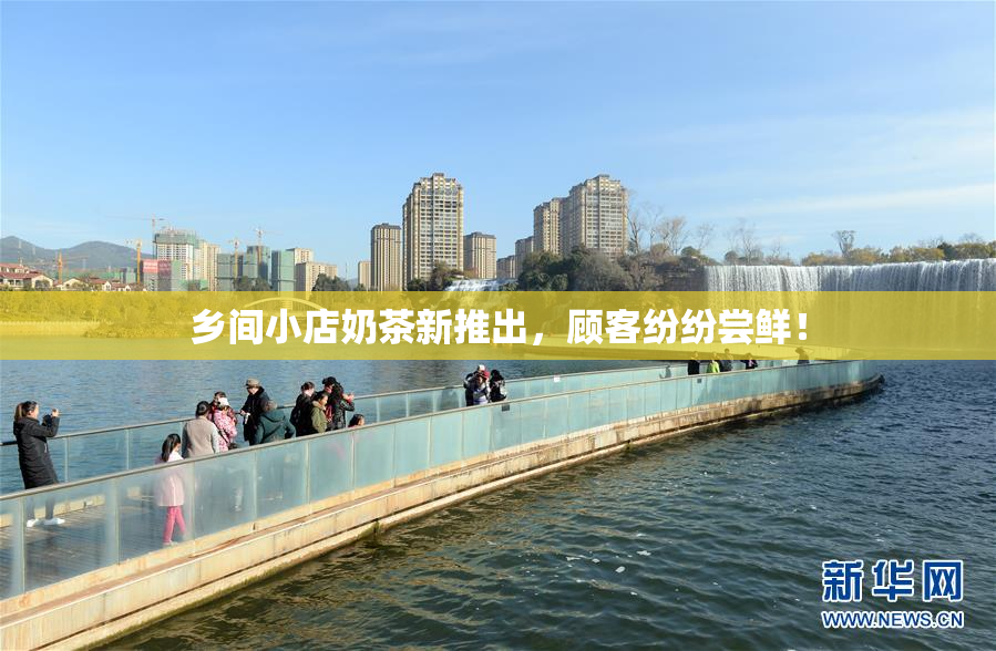 乡间小店奶茶新推出，顾客纷纷尝鲜！