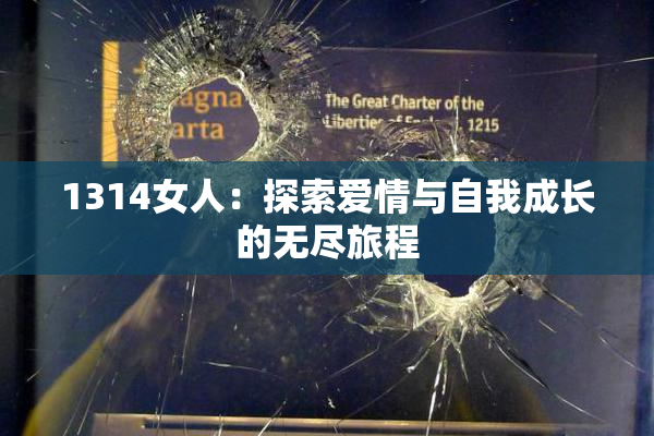 1314女人：探索爱情与自我成长的无尽旅程