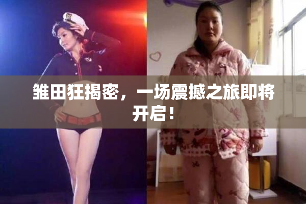 雏田狂揭密，一场震撼之旅即将开启！
