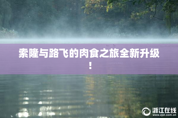 索隆与路飞的肉食之旅全新升级！