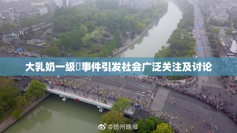 大乳奶一级婬事件引发社会广泛关注及讨论