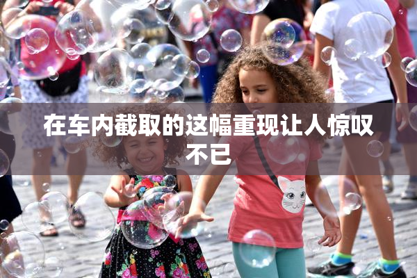 在车内截取的这幅重现让人惊叹不已
