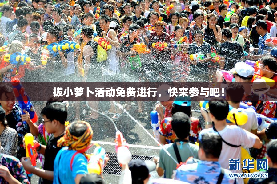 拔小萝卜活动免费进行，快来参与吧！