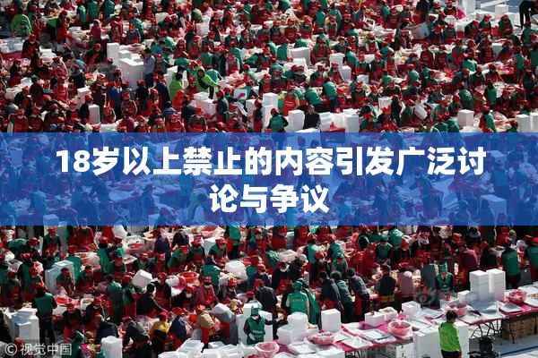 18岁以上禁止的内容引发广泛讨论与争议