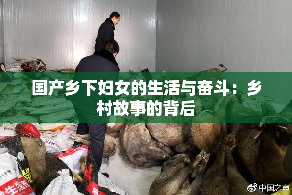 国产乡下妇女的生活与奋斗：乡村故事的背后