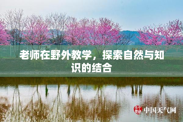 老师在野外教学，探索自然与知识的结合