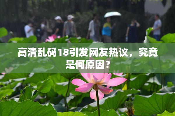 高清乱码18引发网友热议，究竟是何原因？