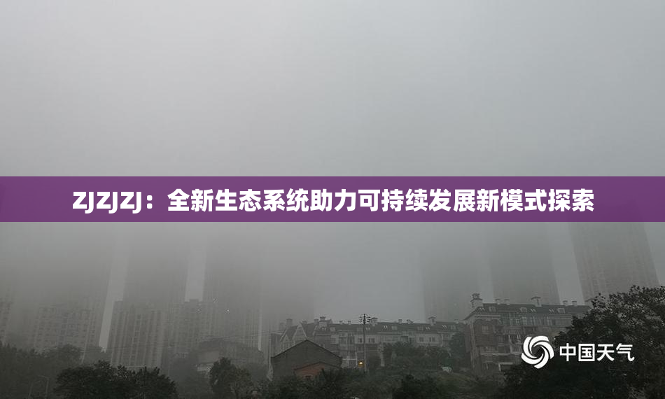 ZJZJZJ：全新生态系统助力可持续发展新模式探索
