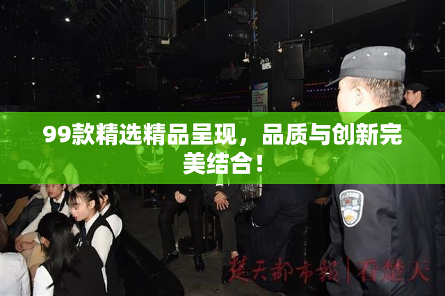 99款精选精品呈现，品质与创新完美结合！