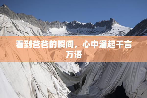 看到爸爸的瞬间，心中涌起千言万语
