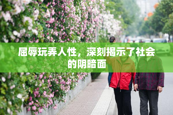 屈辱玩弄人性，深刻揭示了社会的阴暗面