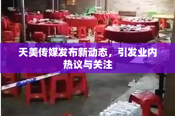 天美传媒发布新动态，引发业内热议与关注