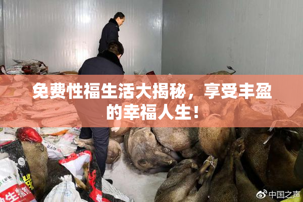 免费性福生活大揭秘，享受丰盈的幸福人生！