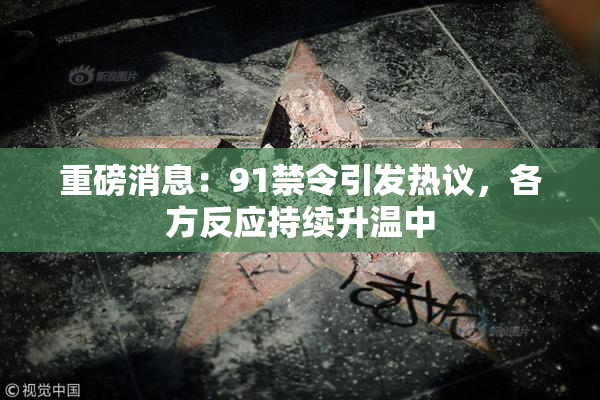 重磅消息：91禁令引发热议，各方反应持续升温中