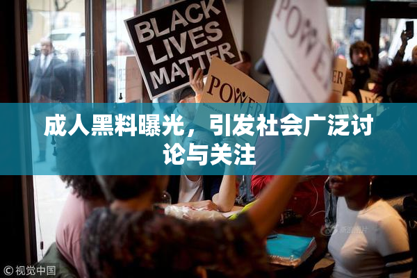 成人黑料曝光，引发社会广泛讨论与关注