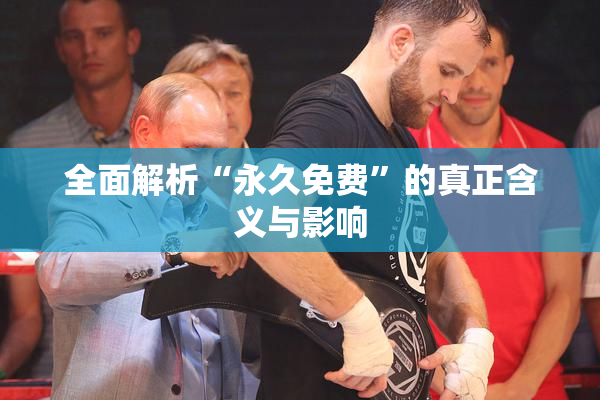 全面解析“永久免费”的真正含义与影响