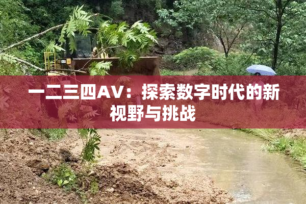 一二三四AV：探索数字时代的新视野与挑战