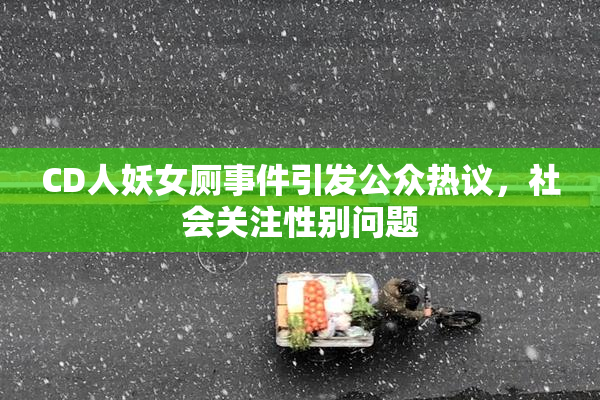 CD人妖女厕事件引发公众热议，社会关注性别问题