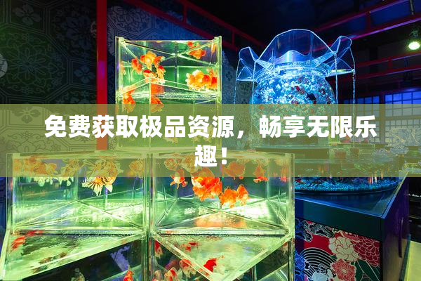 免费获取极品资源，畅享无限乐趣！