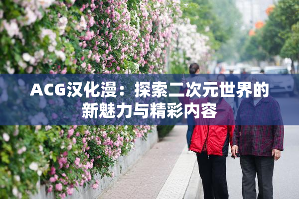 ACG汉化漫：探索二次元世界的新魅力与精彩内容