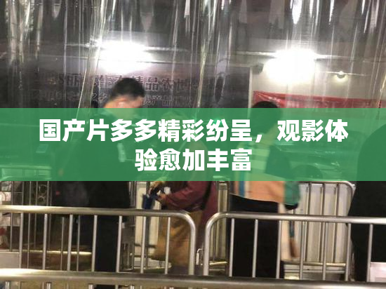 国产片多多精彩纷呈，观影体验愈加丰富
