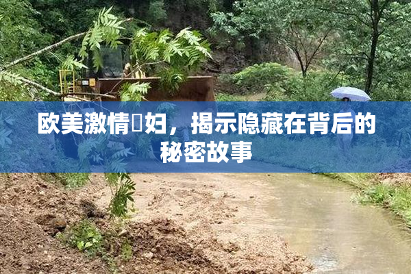 欧美激情婬妇，揭示隐藏在背后的秘密故事
