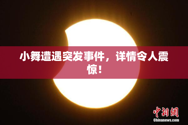 小舞遭遇突发事件，详情令人震惊！