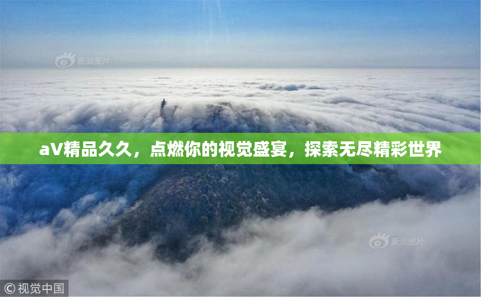 aV精品久久，点燃你的视觉盛宴，探索无尽精彩世界
