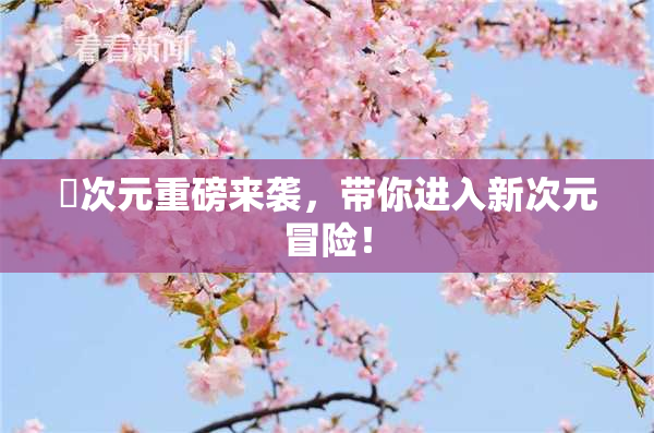 囧次元重磅来袭，带你进入新次元冒险！