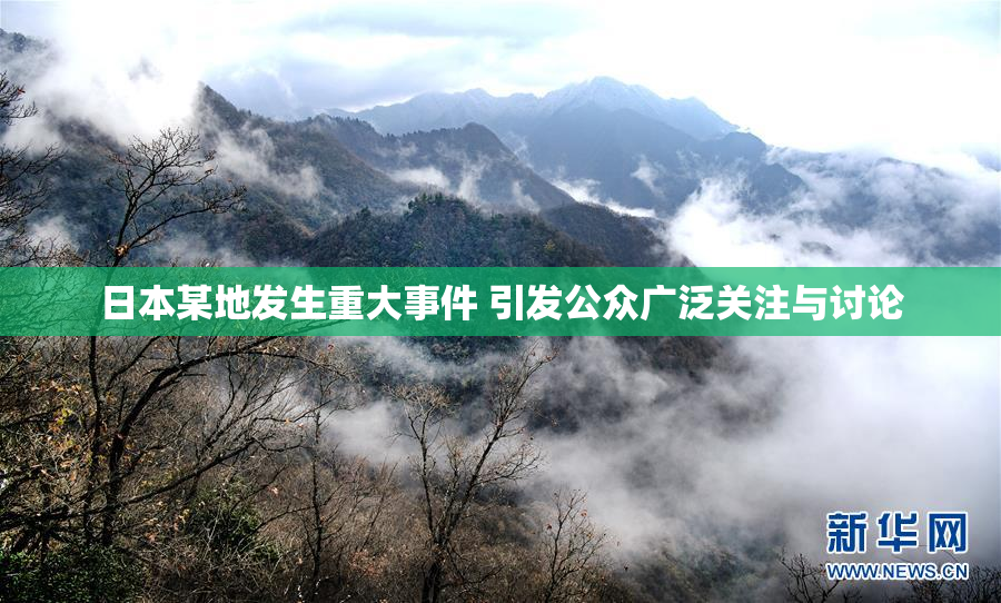 日本某地发生重大事件 引发公众广泛关注与讨论