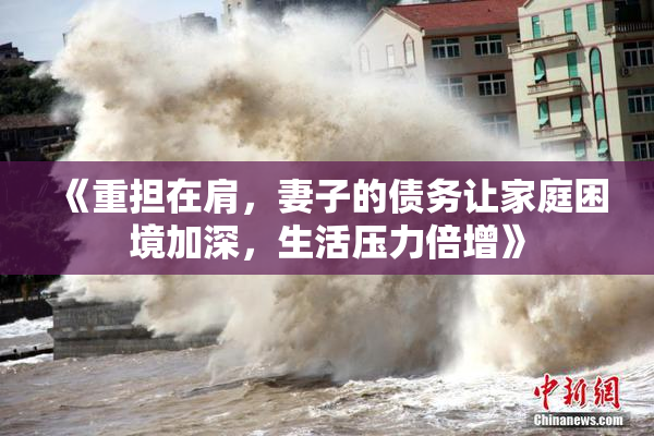 《重担在肩，妻子的债务让家庭困境加深，生活压力倍增》