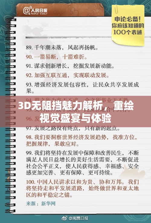 3D无阻挡魅力解析，重绘视觉盛宴与体验