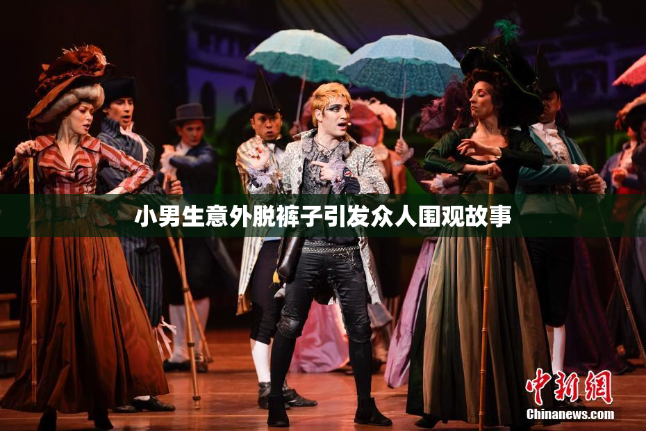小男生意外脱裤子引发众人围观故事