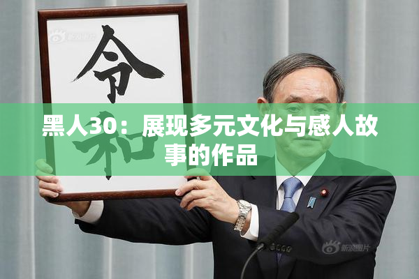 黑人30：展现多元文化与感人故事的作品