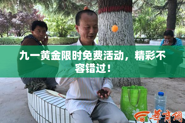 九一黄金限时免费活动，精彩不容错过！
