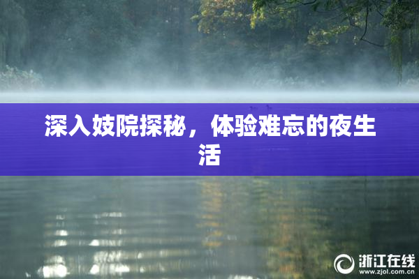 深入妓院探秘，体验难忘的夜生活