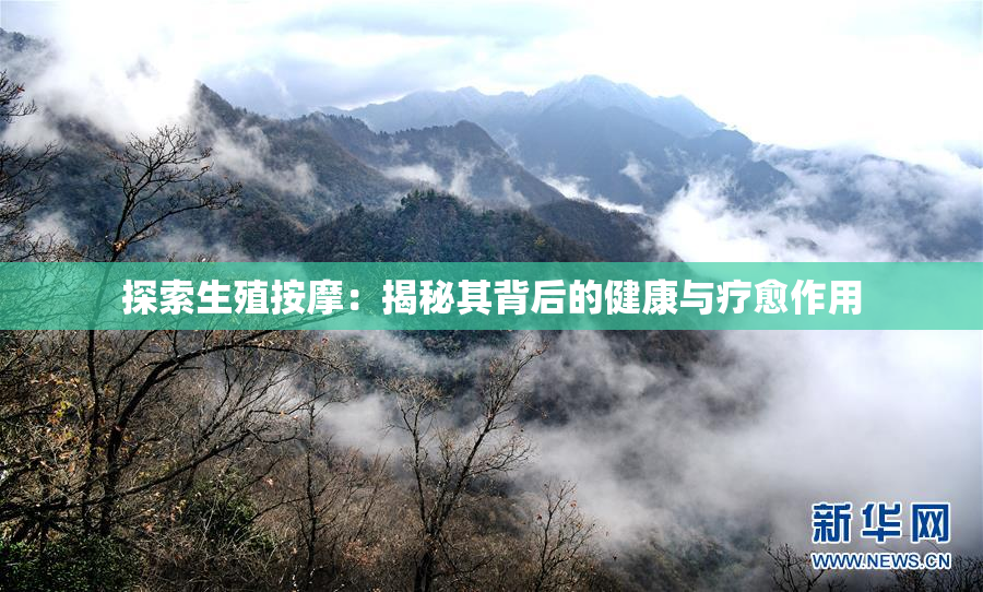 探索生殖按摩：揭秘其背后的健康与疗愈作用