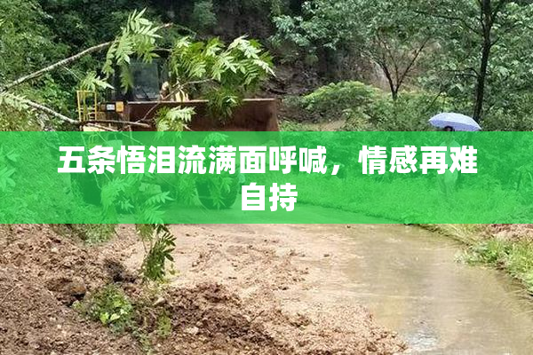 五条悟泪流满面呼喊，情感再难自持