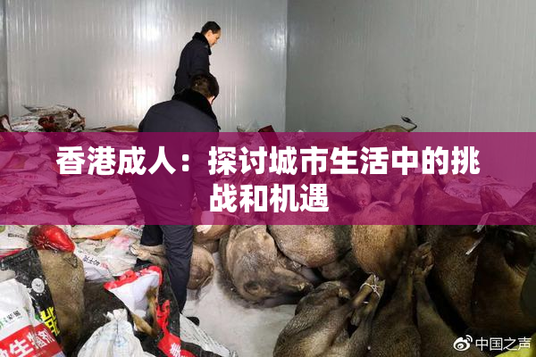 香港成人：探讨城市生活中的挑战和机遇
