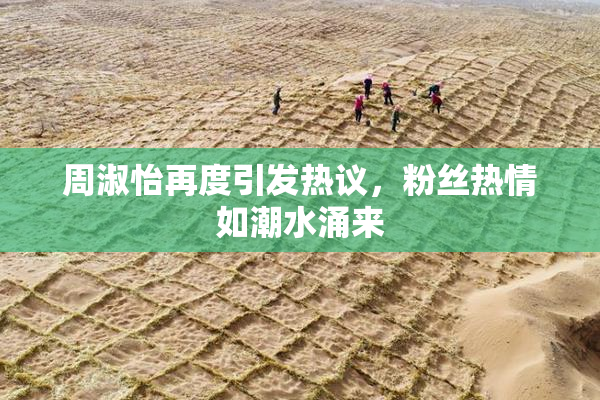 周淑怡再度引发热议，粉丝热情如潮水涌来