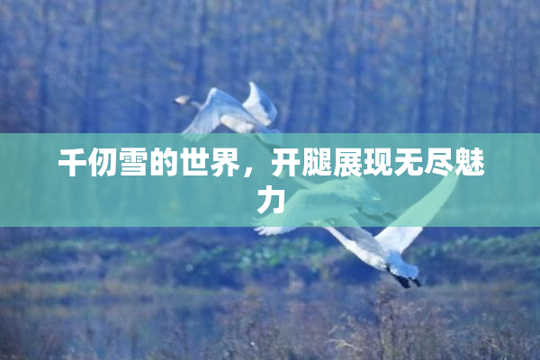 千仞雪的世界，开腿展现无尽魅力