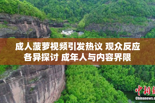 成人菠萝视频引发热议 观众反应各异探讨 成年人与内容界限