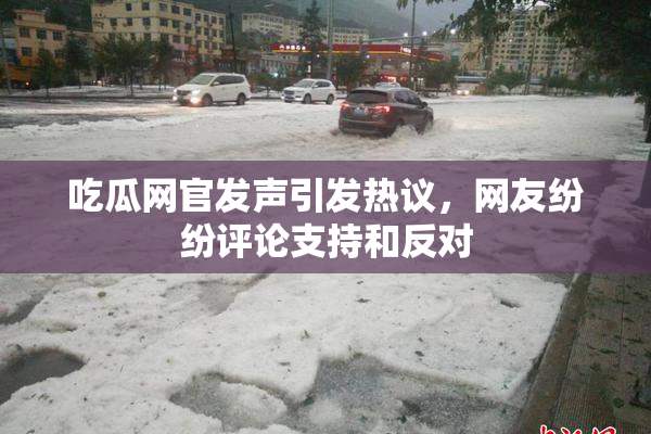 吃瓜网官发声引发热议，网友纷纷评论支持和反对