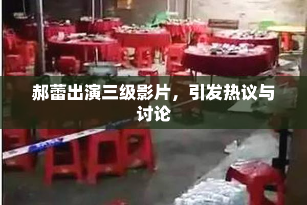 郝蕾出演三级影片，引发热议与讨论