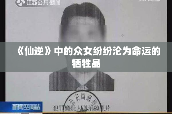 《仙逆》中的众女纷纷沦为命运的牺牲品