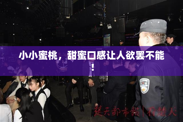 小小蜜桃，甜蜜口感让人欲罢不能！