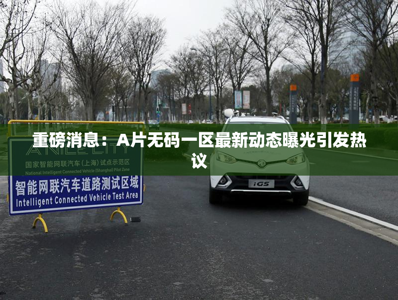 重磅消息：A片无码一区最新动态曝光引发热议