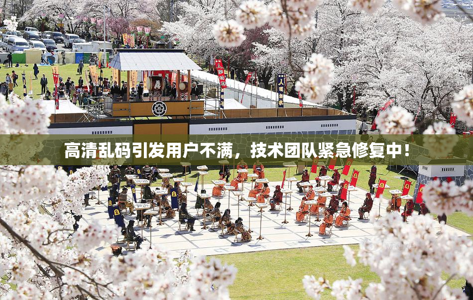 高清乱码引发用户不满，技术团队紧急修复中！