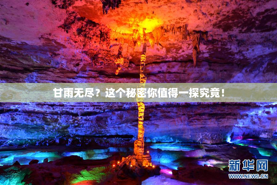 甘雨无尽？这个秘密你值得一探究竟！